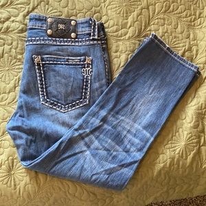 Size 28 Miss Me bootcut capris